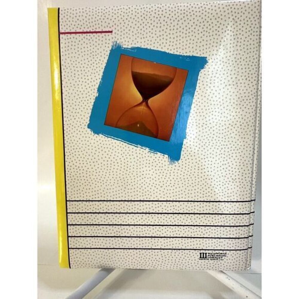 NEW VTG Senior Memory Book 1990's Pop Art High School Collectors Scrapbook Rare‎ - Picture 8 of 9